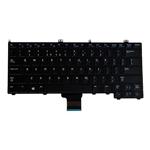 Origin Storage NB KBD E5450/7450 US Single Point Non LIT, KB-00M14 (Point Non LIT) von Origin Storage
