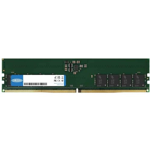 Origin Storage - DDR5 - Modul - 16 GB - DIMM 288-PIN - 4800 MHz / PC5-38400 - 1,1 V - ungepuffert Marke Origin Storage - DDR5 - Modul - 16 GB - DIMM 288-PIN - 4800 MHz / PC5-38400 - 1,1 V - ungepuffert Marke von ORIGIN