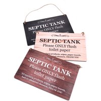 Septic Tank Bedrucktes Schild Zum Aufhängen von OriginDesigners