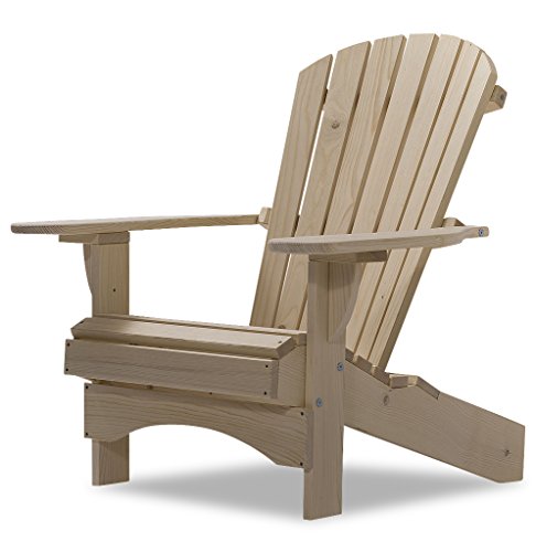 Original Dream-Chairs since 2007 Adirondack Stuhl Comfort Gartenstuhl aus Massivholz für Garten, Balkon, Terrasse, Outdoor-Gartenliege mit ergonomischer Rückenlehne, maximale Belastung 170 kg von Original Dream-Chairs since 2007