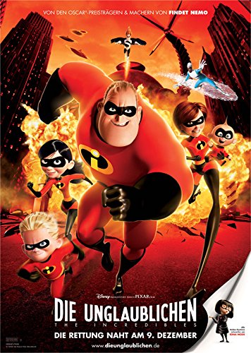 Die Unglaublichen - The Incredibles (2004) | original Filmplakat, Poster [Din A1, 59 x 84 cm] von Original Filmposter