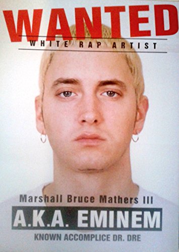 Original Filmposter Eminem: Wanted | UK Import Poster [61 x 86 cm] von Original Filmposter