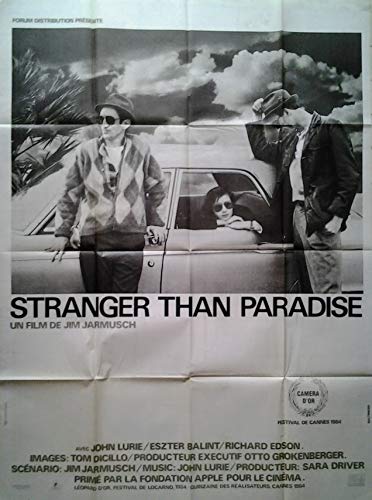 Stranger Than Paradise (1984) | Filmplakat, Poster Übergrösse XL [116 x 156 cm] von Original Filmposter
