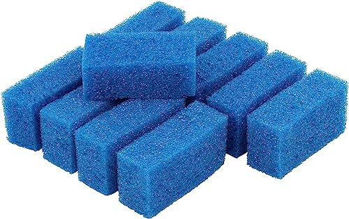 Gundel-Putz Putzschwamm Set 100 Pack, Blau - Reinigungsschwämme - Schmierfrei, Kratzfrei & Schonend für alle Oberflächen | Spülschwamm und Topfreiniger - Schwamm für Putzsteine (11x6x4cm) von Original Gundel-Putz