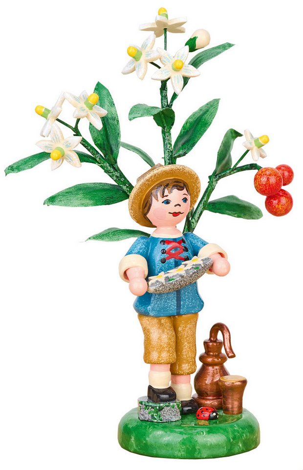 Original Hubrig (Hubrig Volkskunst GmbH) Dekofigur Jahresfigur 2025 Jasmin - Neuheit 2025 - 12 cm, handbemalt von Original Hubrig (Hubrig Volkskunst GmbH)