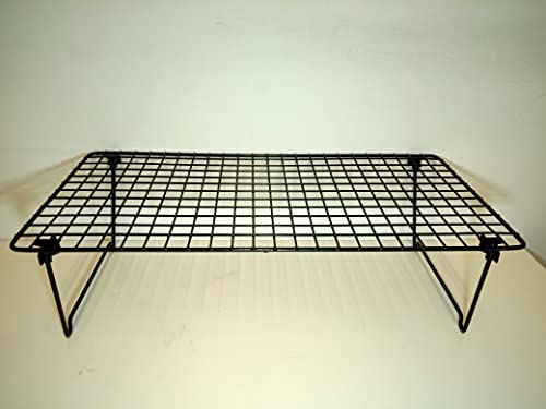 IKEA Schuhregal GREJIG stapelbare Schuhablage Schuhaufbewahrung in 58x27x17 cm - aus grau bepulvertem Stahl von Original IKEA