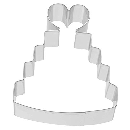 Original Kaiser Plätzchen Ausstecher Hochzeits-Torte, Hochzeit, Ausstechformen Edelstahl, Keksausstecher, Ausstechform für Kekse, 7 x 8 x 2,5 cm Original Kaiser Plätzchen Ausstecher Hochzeits-Torte, Hochzeit, Ausstechformen Edelstahl, Keksausstecher, Ausstechform für Kekse, 7 x 8 x 2,5 cm von Original Kaiser