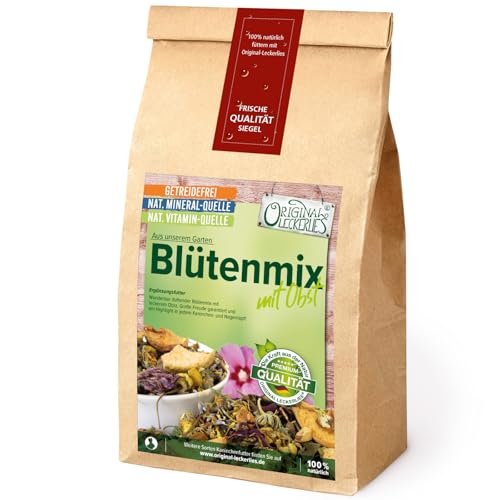 Original-Leckerlies: Blütenmix mit Obst 1kg, ***Premium Qualität*** Kaninchenfutter, Nagerfutter, Meerschweinchenfutter, Naturprodukt für Nager mit Blüten und Obst Original-Leckerlies: Blütenmix mit Obst 1kg, ***Premium Qualität*** Kaninchenfutter, Nagerfutter, Meerschweinchenfutter, Naturprodukt für Nager mit Blüten und Obst von Original-Leckerlies