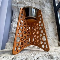 Erhöhter Napfständer | Moderne Hunde Futterstelle Luxus Holz Fressnäpfe Medium von OriginalDogFurniture