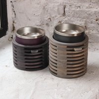 Erhöhter Yeti-Hundenapfständer Aus Holz - 4 Getränkehalter, Erhöhter Fressnapf Für Kleine Haustiere, Stabil Und Attraktiv von OriginalDogFurniture