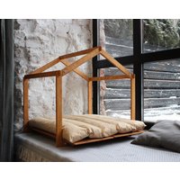Indoor Hundehütte Möbel Skeleton Design, Moderne Hundehütte, Holz Stilvolle Erhöhte Indoor Hundehütte Möbel Skeleton Design, Moderne Hundehütte, Holz Stilvolle Erhöhte von OriginalDogFurniture