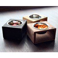 Kleine Hundeschalen 450 Ml - Massiver Einzelnapf 10 cm. Einzigartige Hundegeschenke, Hundenapfschalen, Hundemöbel, Einzelnapfständer von OriginalDogFurniture