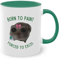 Born To Paint, Forced Excel, Sad Hamster Meme Tik Tok Viral Coffee Cup Gift, Geschenk Kaffeebecher Büro, Just A Girl, Freak in The Sheets Born To Paint, Forced Excel, Sad Hamster Meme Tik Tok Viral Coffee Cup Gift, Geschenk Kaffeebecher Büro, Just A Girl, Freak in The Sheets von OriginalVibesCo