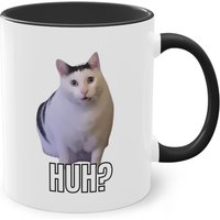 Funny Cat Meme Huh?, Lustige Tik Tok Virale Kaffeetasse Geschenk, Büro Becher, Just A Girl, Gen Z Millennial Funny Funny Cat Meme Huh?, Lustige Tik Tok Virale Kaffeetasse Geschenk, Büro Becher, Just A Girl, Gen Z Millennial Funny von OriginalVibesCo