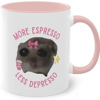 Sad Hamster Mug More Espresso Less Depresso, Funny Meme Tik Tok Viral Coffee Cup Gift, Office Mug Geschenk, Kaffeebecher, Büro Just A Girl Sad Hamster Mug More Espresso Less Depresso, Funny Meme Tik Tok Viral Coffee Cup Gift, Office Mug Geschenk, Kaffeebecher, Büro Just A Girl von OriginalVibesCo
