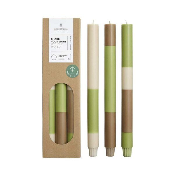 Originalhome Schichtkerzen für bewusste Geschenke S/3 - paraffinfrei & vegan Originalhome Schichtkerzen für bewusste Geschenke S/3 - paraffinfrei & vegan von Originalhome