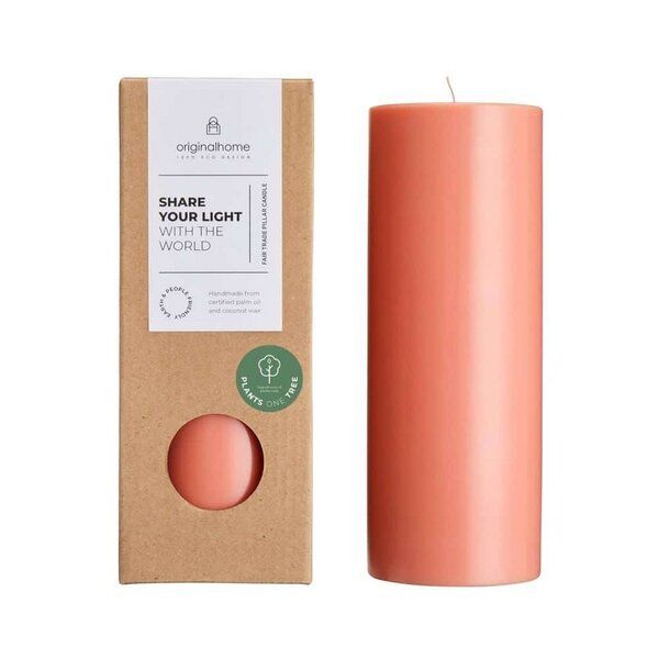 Originalhome Geruchsneutrale Stumpenkerze – vegan & fair. von Originalhome