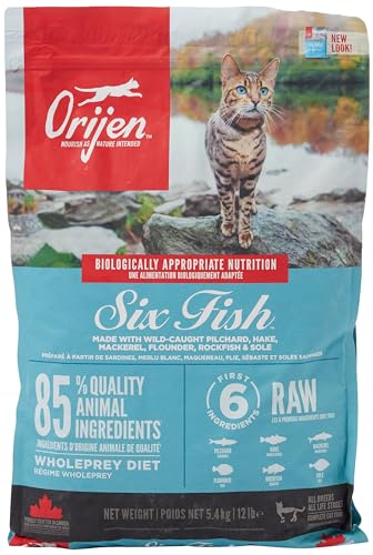 Orijen Six Fish Futter für Katzen und Kätzchen Orijen Six Fish Futter für Katzen und Kätzchen von Orijen