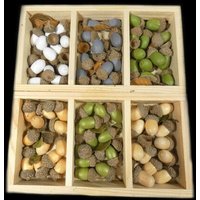 12 Holz Eicheln Hellbraun Feengarten Terrarium Kränze Bastelbedarf Hut Verzierung Scrapbooking von OrinsTreasureChest
