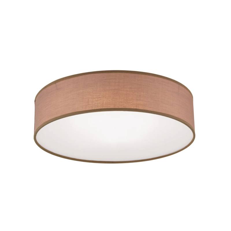 Orion Leuchten Deckenleuchte Stoff Ø 40cm 3 x E14 Braun von Orion Leuchten