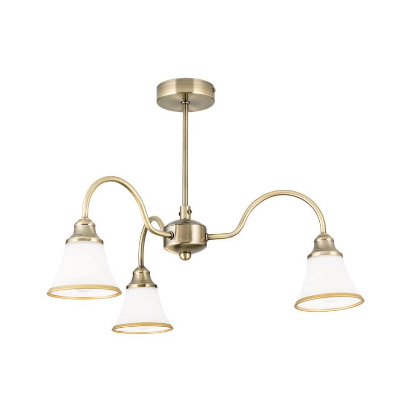 Orion Leuchten Deckenluster Maja Ø 56cm 3 x E14 Antik von Orion Leuchten