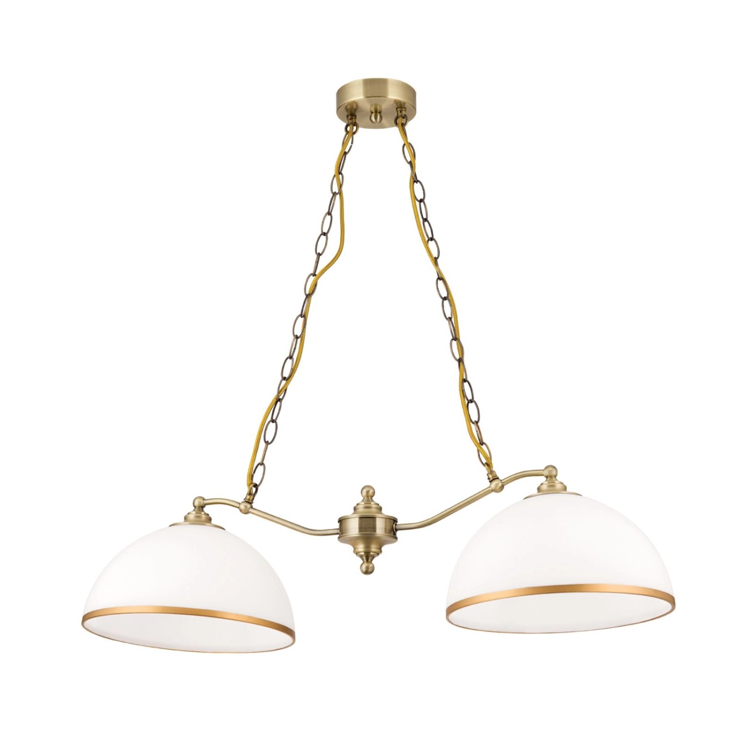 Orion Leuchten Hängeleuchte Old Style 85 x 30cm Antik Milchglas Orion Leuchten Hängeleuchte Old Style 85 x 30cm Antik Milchglas von Orion Leuchten