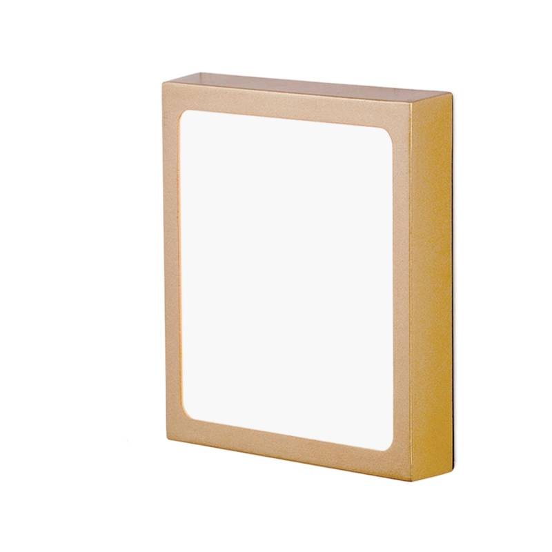 Orion Leuchten LED Deckenleuchte Lero 18 x 18 cm Gold 3000K 1300lm von Orion Leuchten