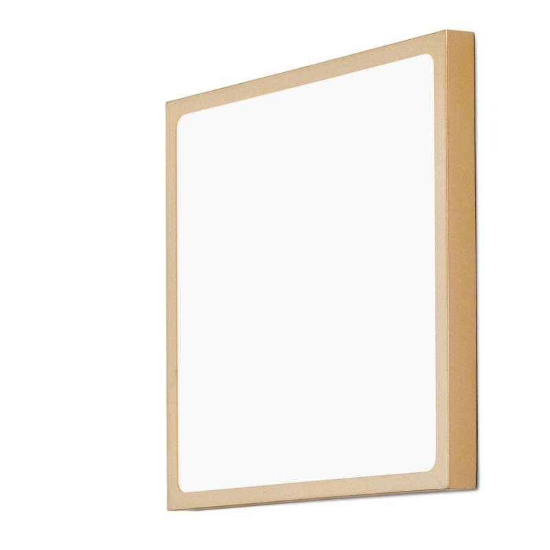 Orion Leuchten LED Deckenleuchte Lero 30 x 30 cm Gold 3000K 2400lm von Orion Leuchten