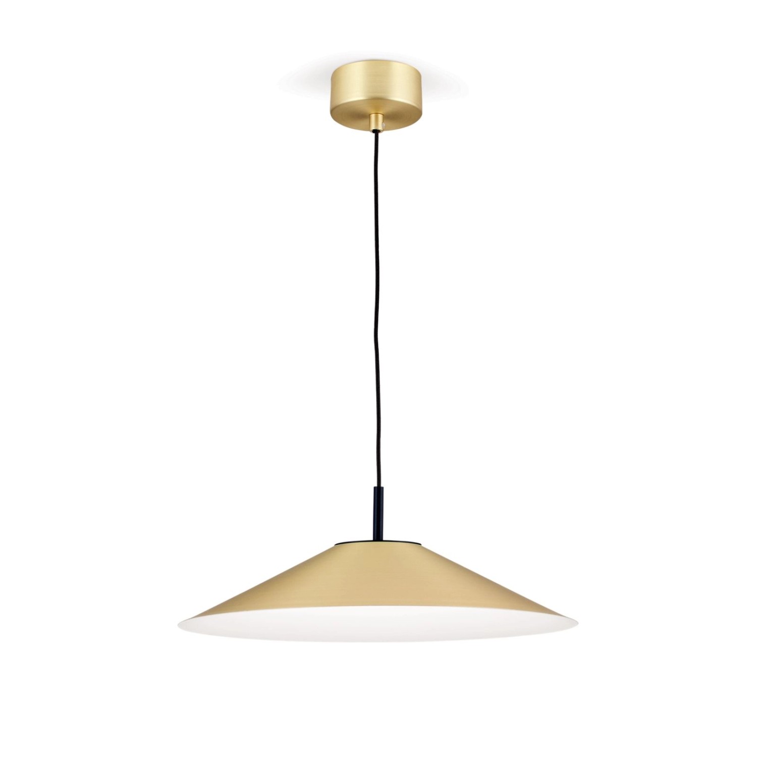 Orion Leuchten LED Hängeleuchte Gourmet Ø 35 cm Gold 3000K 22W 1700lm Orion Leuchten LED Hängeleuchte Gourmet Ø 35 cm Gold 3000K 22W 1700lm von Orion Leuchten