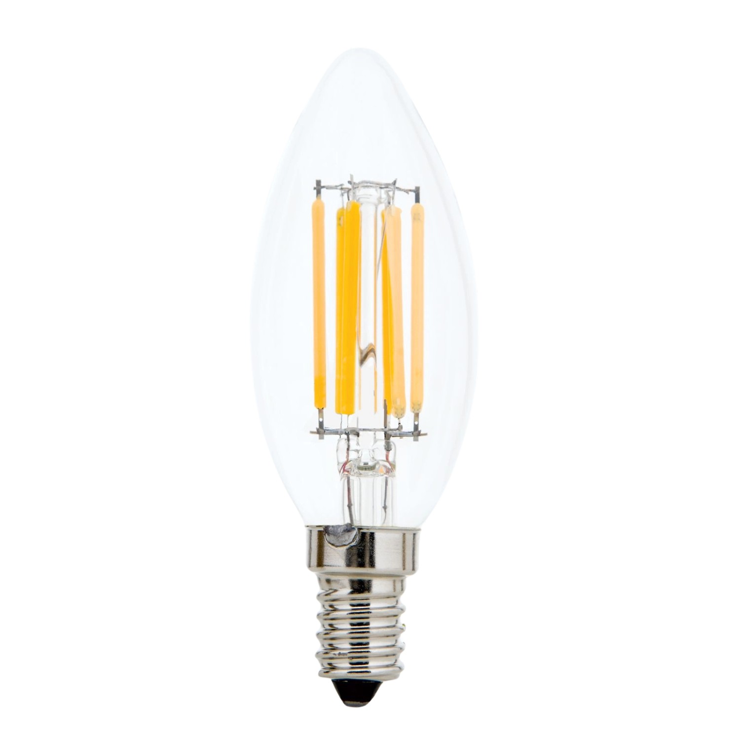 Orion Leuchten LED-Kerze Dimmbar E14/4,5W 40W 470lm 2700 K Warmweiß Klar Orion Leuchten LED-Kerze Dimmbar E14/4,5W 40W 470lm 2700 K Warmweiß Klar von Orion Leuchten