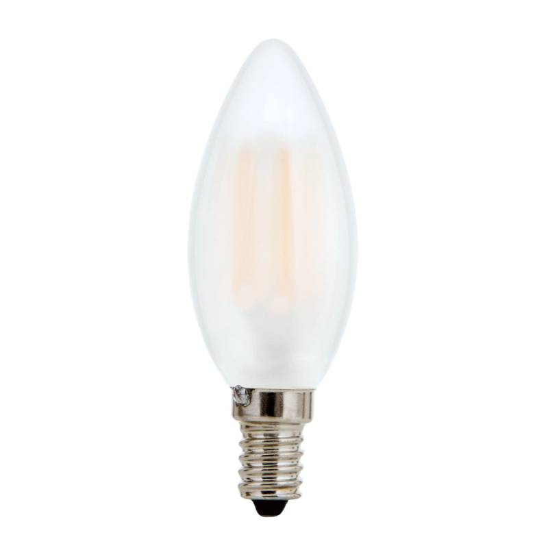 Orion Leuchten LED-Kerze Dimmbar E14/4,5W 40W 470lm 2700 K Warmweiß Matt von Orion Leuchten