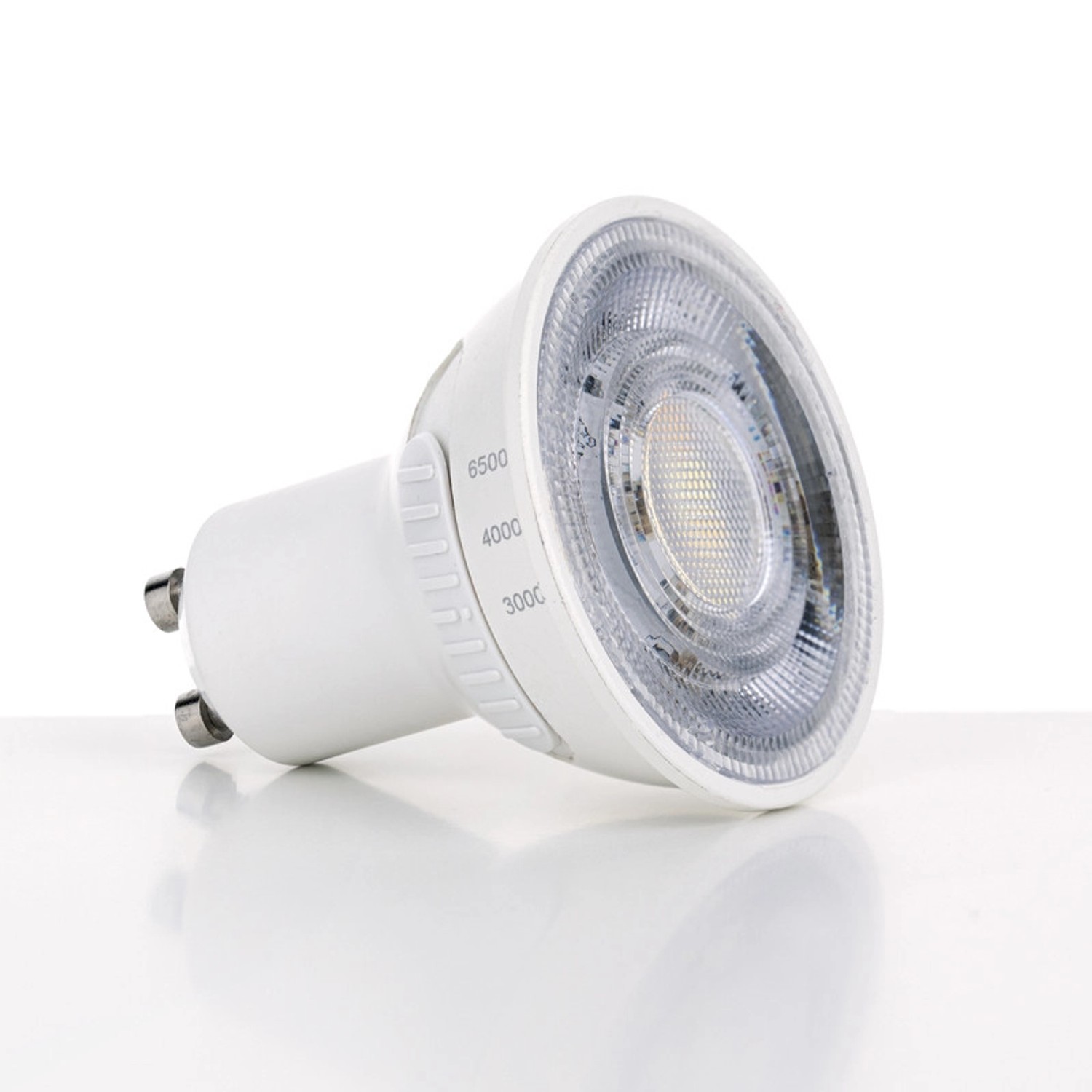 Orion Leuchten LED-Reflektorlampe CCT Dimmbar GU10/3,6W 50W 345 lm 3000 4000 6500 K Warmweiß bis Kaltweiß Orion Leuchten LED-Reflektorlampe CCT Dimmbar GU10/3,6W 50W 345 lm 3000 4000 6500 K Warmweiß bis Kaltweiß von Orion Leuchten