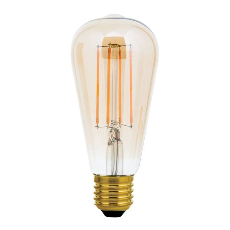 Orion Leuchten LED-Vintagebirne Dimmbar E27/6W 45W 550 lm 2200 K Warmweiß von Orion Leuchten