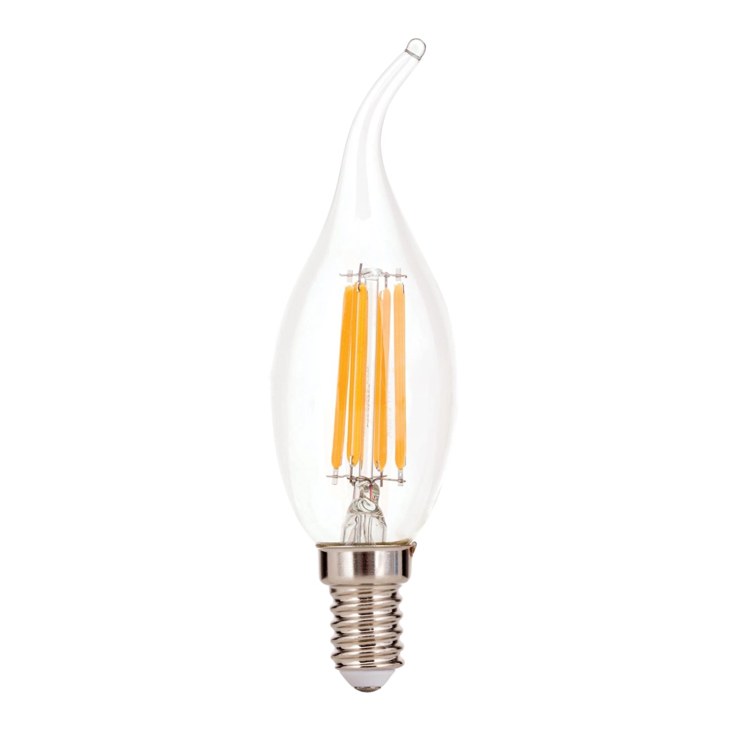Orion Leuchten LED-Windstoßkerze Dimmbar E14/4,5W 40W 470 lm 2700 K Warmweiß Klar Orion Leuchten LED-Windstoßkerze Dimmbar E14/4,5W 40W 470 lm 2700 K Warmweiß Klar von Orion Leuchten