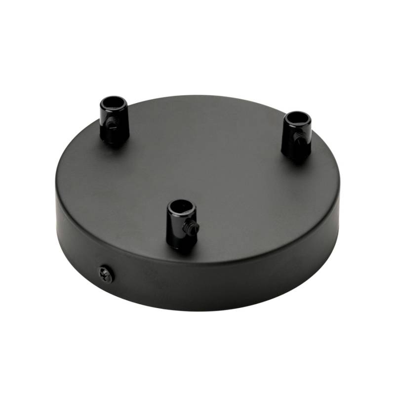 Orion Lightstyle Deckenbaldachin 3 Auslässe Schwarz Ø 120 mm von Orion Lightstyle