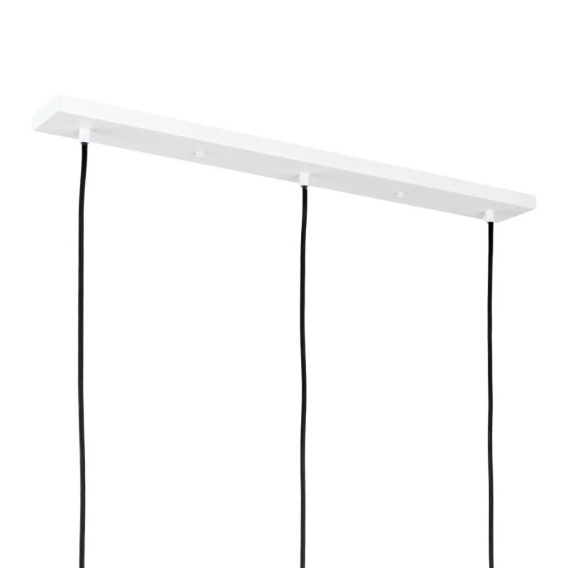 Orion Lightstyle Deckenbaldachin 3 Auslässe Weiß 70 cm x 8 cm von Orion Lightstyle
