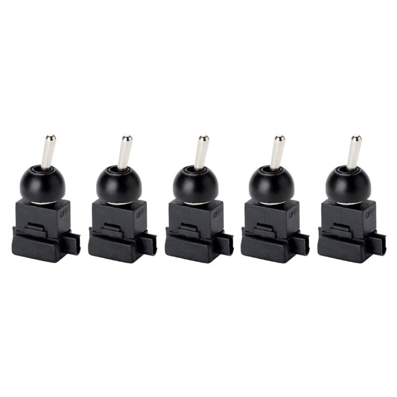 Orion Lightstyle Einbau-Kippschalter Schwarz 5 Stück von Orion Lightstyle