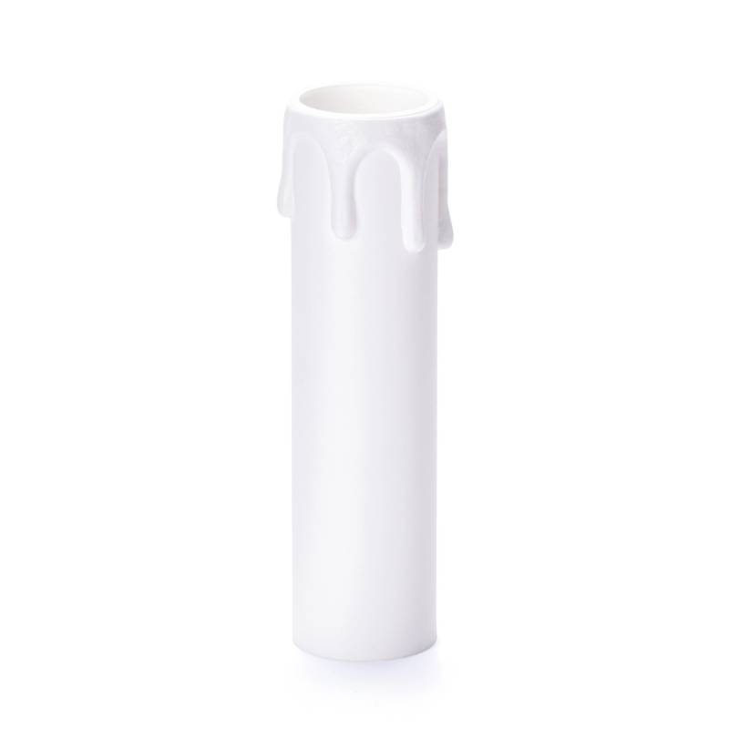 Orion Lightstyle Kerzenhülse mit Tropfen E14 26 mm x 100 mm Weiß von Orion Lightstyle