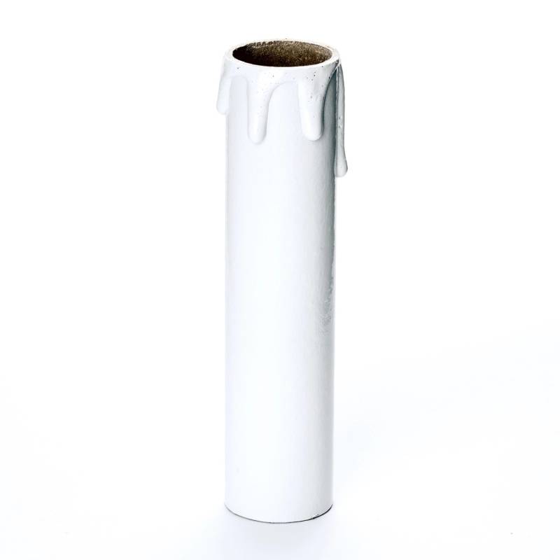 Orion Lightstyle Kerzenhülse mit Tropfen E14 26 mm x 115 mm Weiß von Orion Lightstyle