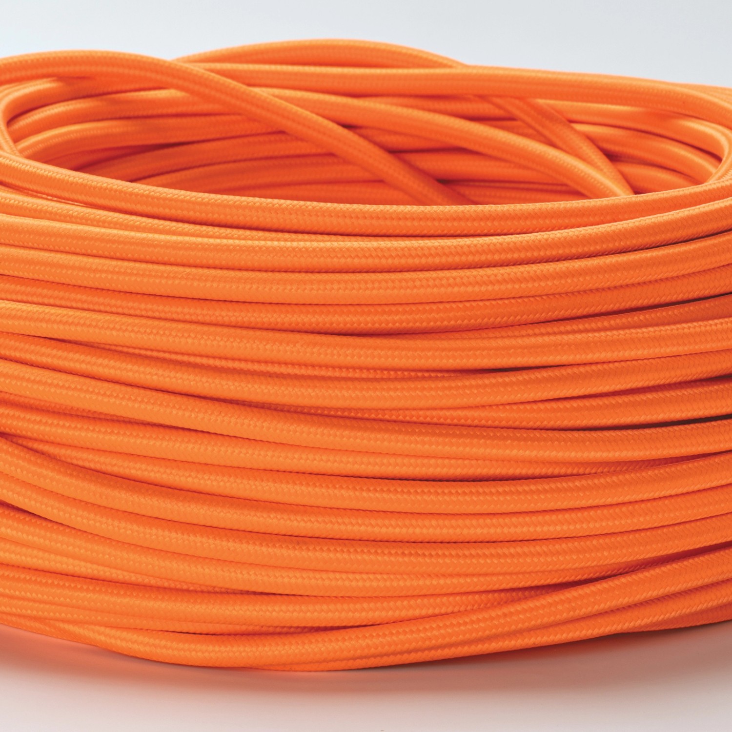 Orion Lightstyle Lampen Textilkabel 3 Adrig Orange Meterware Orion Lightstyle Lampen Textilkabel 3 Adrig Orange Meterware von Orion Lightstyle