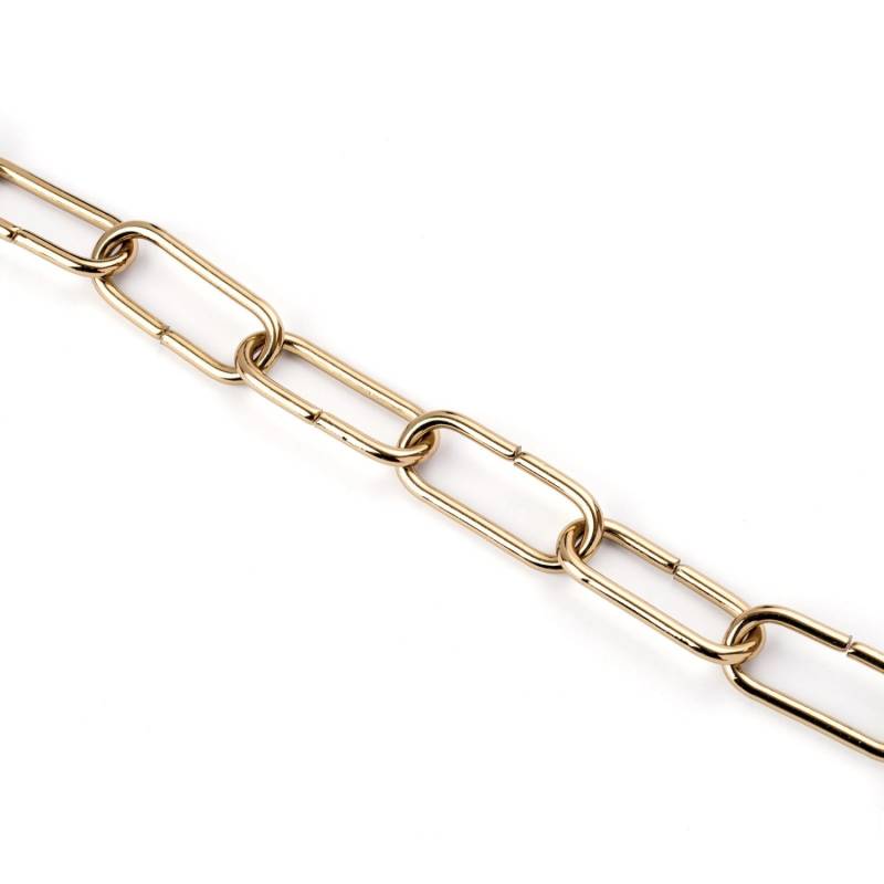 Orion Lightstyle Lampenkette 47 x 20 x 4 mm Messing Glänzend Meterware Orion Lightstyle Lampenkette 47 x 20 x 4 mm Messing Glänzend Meterware von Orion Lightstyle