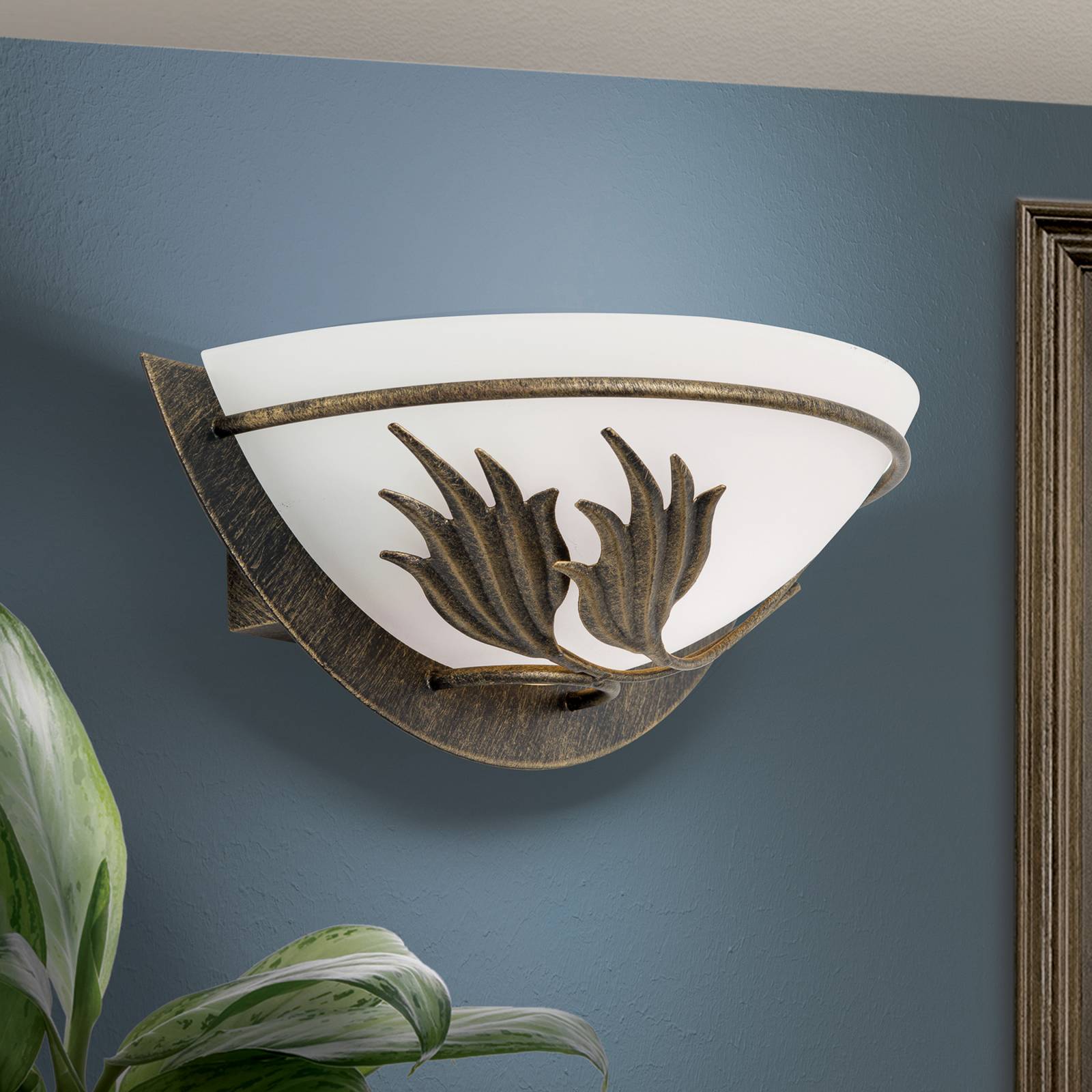 Wandfluter Fleur, gold antik Wandfluter Fleur, gold antik von Orion