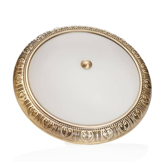 B-Ware Orion 38 Cm Deckenlampe Lembit Hängelampe Wohnzimmerleuchte E14 Messing Opal B-Ware Orion 38 Cm Deckenlampe Lembit Hängelampe Wohnzimmerleuchte E14 Messing Opal von Orion