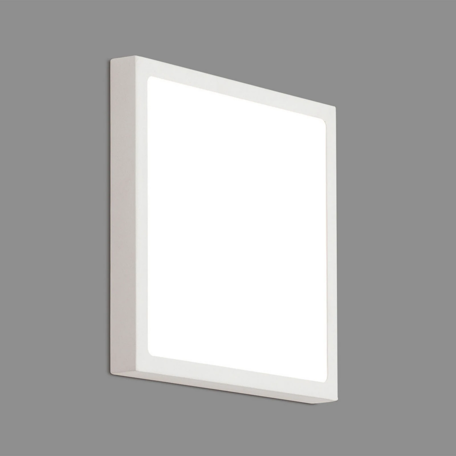 B-Ware Orion Led Wandleuchte Wandlampe Vika Quadrat Weiß 23x23cm Aluminium Kunststoff von Orion