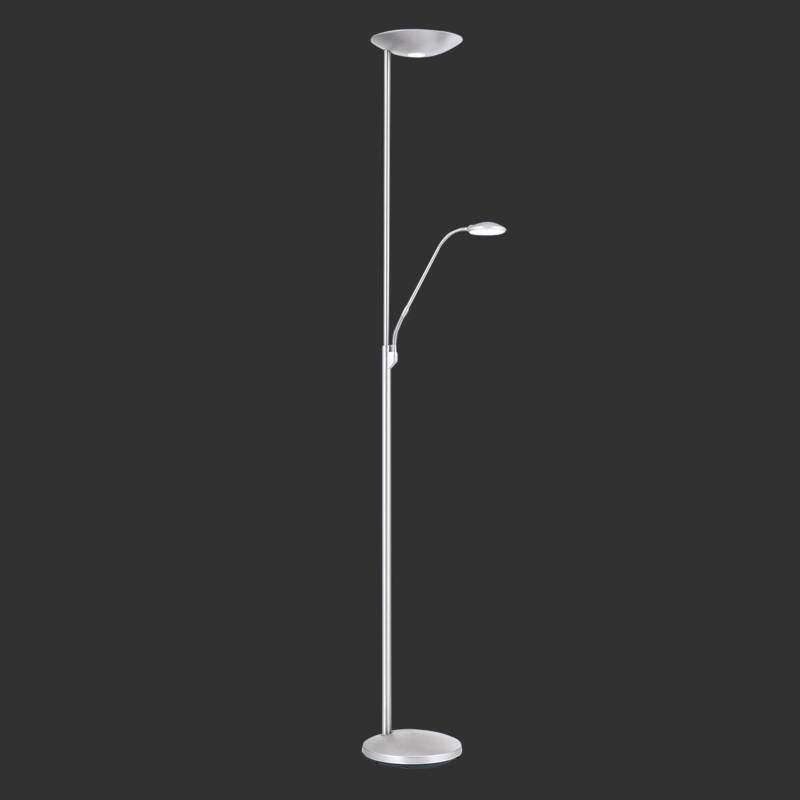 LED-Deckenfluter Cobra mit Leselampe nickel LED-Deckenfluter Cobra mit Leselampe nickel von Orion