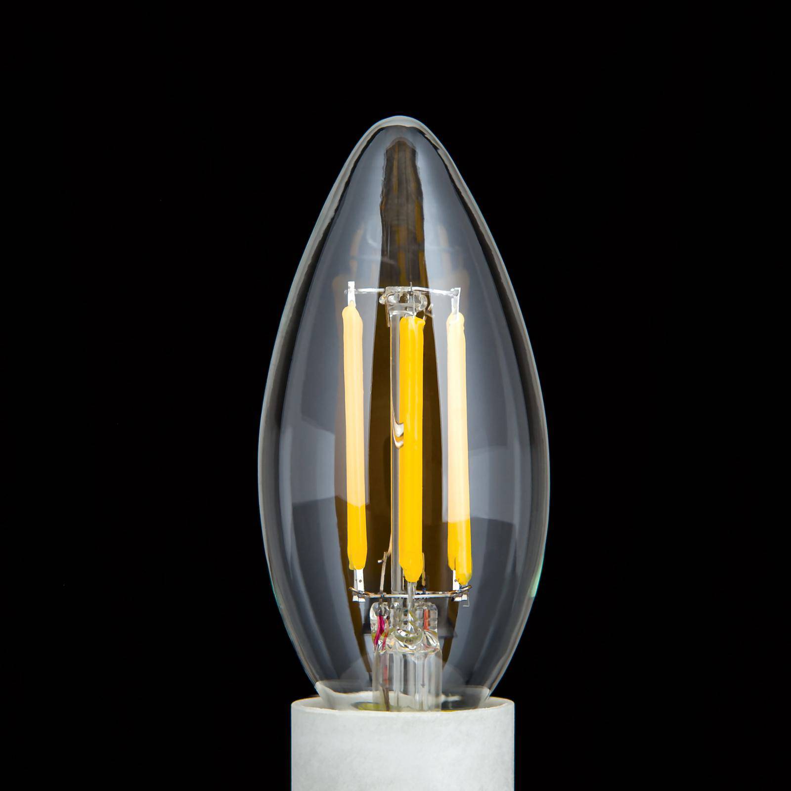 LED-Leuchtmittel Filament E14 C35 klar 6W 827 720lm dimmbar LED-Leuchtmittel Filament E14 C35 klar 6W 827 720lm dimmbar von Orion