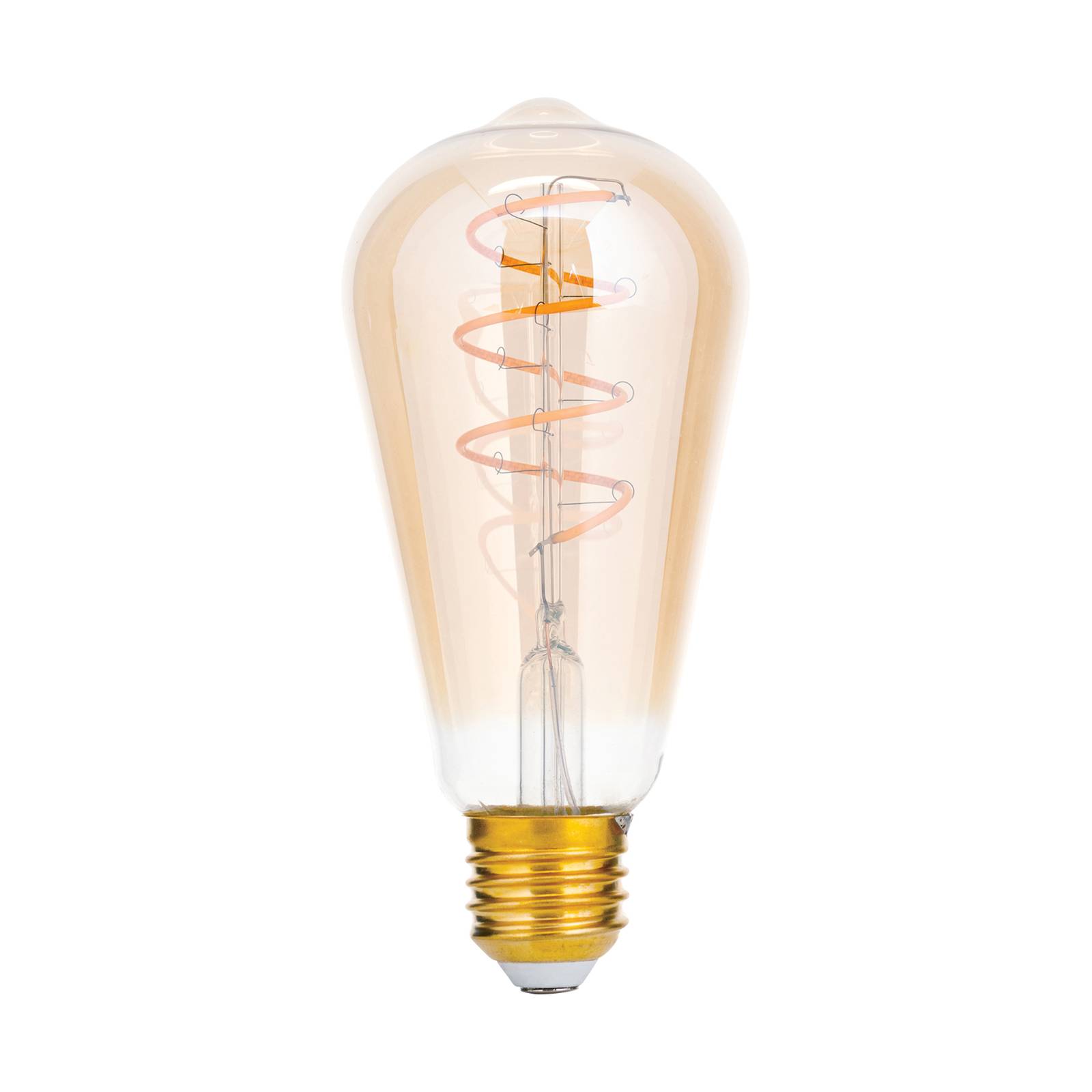 LED-Rustikalampe E27 ST64 4W amber 2.200K dimmbar LED-Rustikalampe E27 ST64 4W amber 2.200K dimmbar von Orion