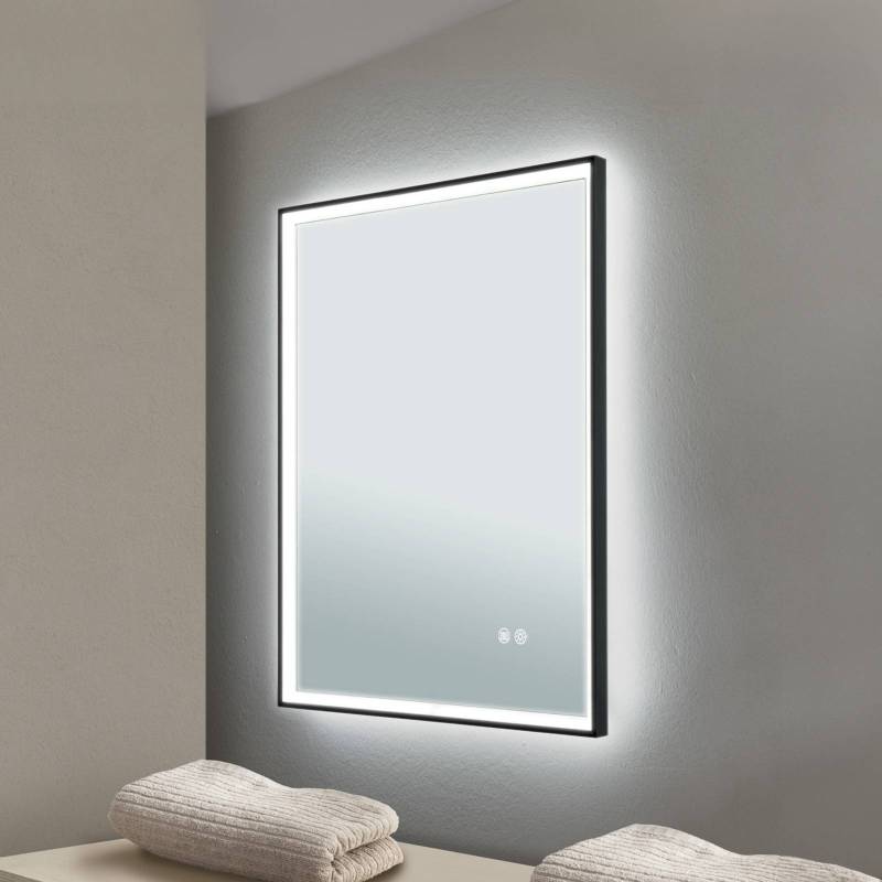 LED-Spiegel Frame, 45 x 60 cm, CCT, Antibeschlag, dimmbar von Orion