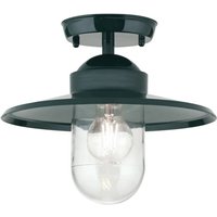 [NEUWERTIG] Orion Außen Deckenlampe Edward Grün ø 27,5 Cm Aluminium Glas Lampe Leuchte Spot B-Ware von Orion
