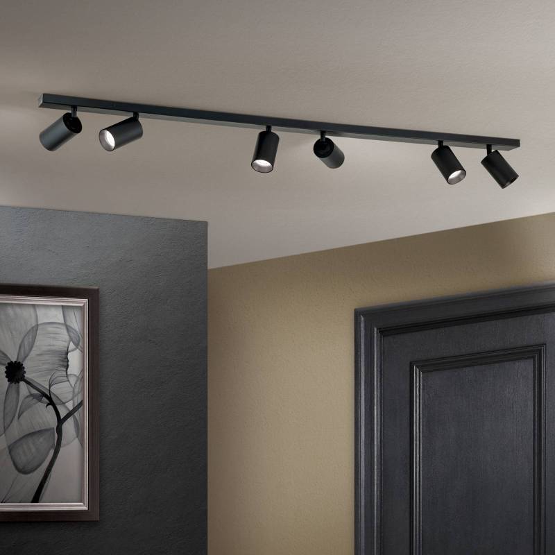 Deckenstrahler Sean sechsflammig, schwarz Deckenstrahler Sean sechsflammig, schwarz von Orion